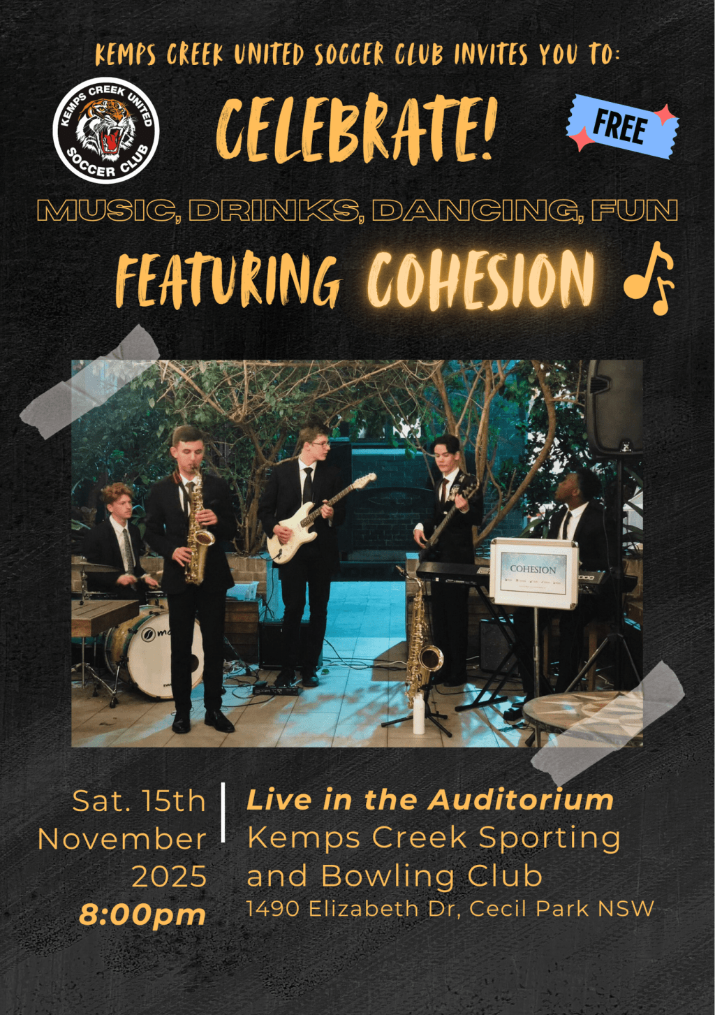 Last Tigers function of 2025! Join us!!